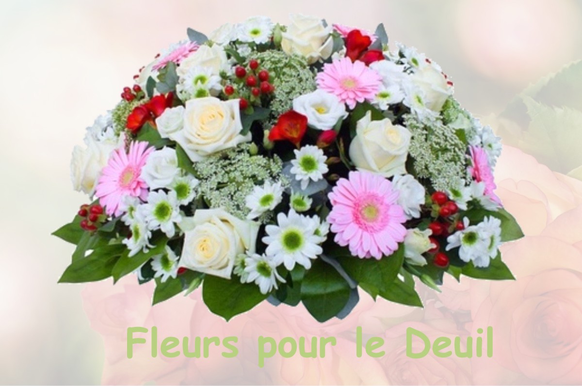 fleurs deuil VILLENEUVE-LES-CERFS